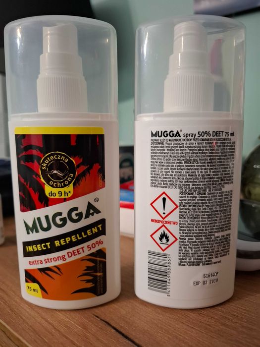 2 x Mugga Extra strong 50% DEET