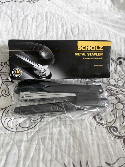Зшивач металевий/степлер SCHOLZ