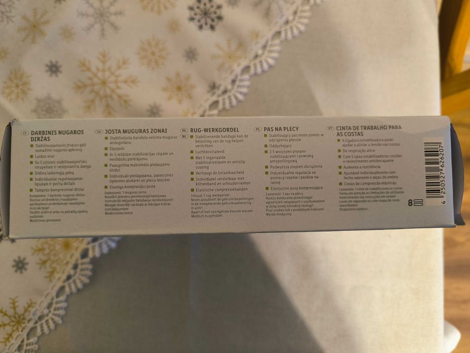 Pas na plecy nowy L-XL