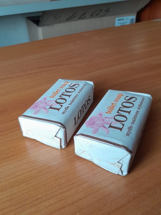 Mydło toaletowe Lotos PRL