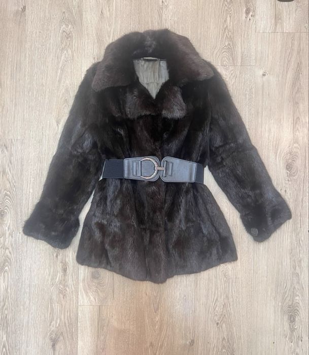 Шуба натуральна норка xs-s