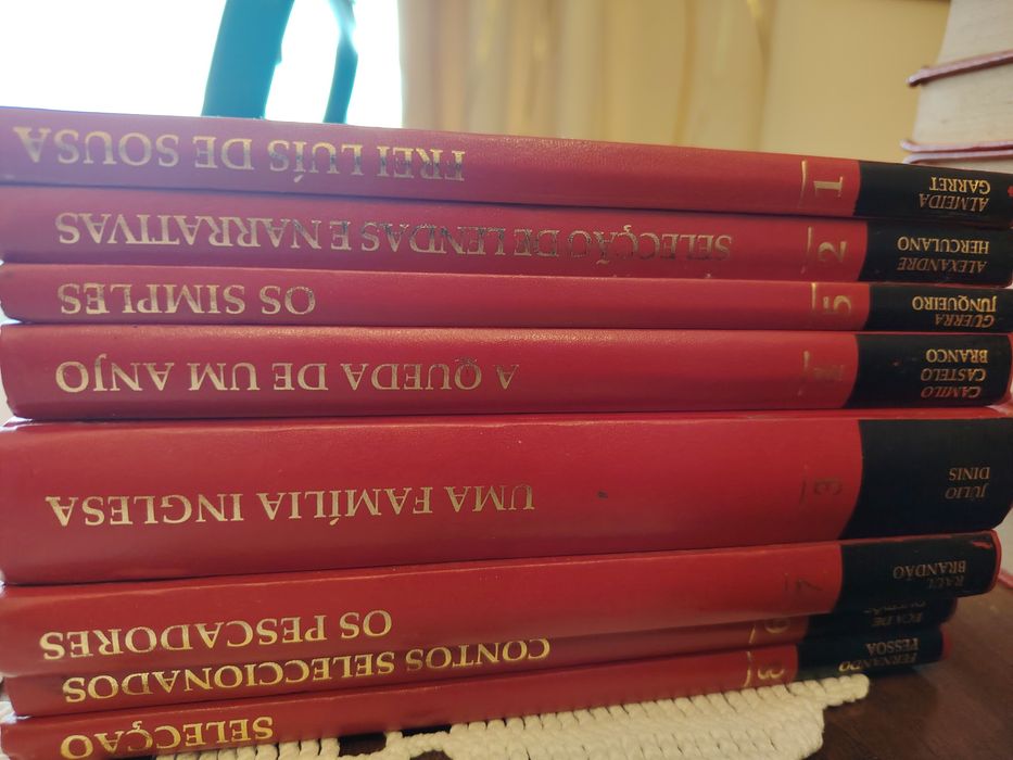VARIEDADE de livros e enciclopedias