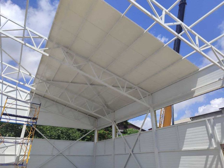 Сендвіч панель стінова з пінопласту, Вати, ППУ або PIR