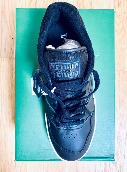 Buty Lacoste Lineshot skóra czarne 43