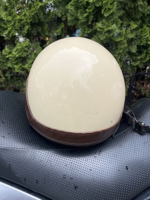 Kask motocyklowy retro XL