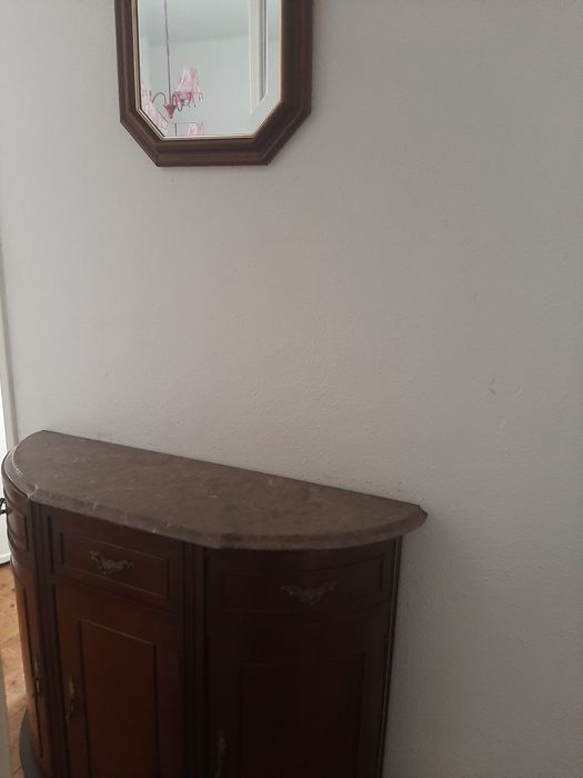 Conjunto mesa e espelho