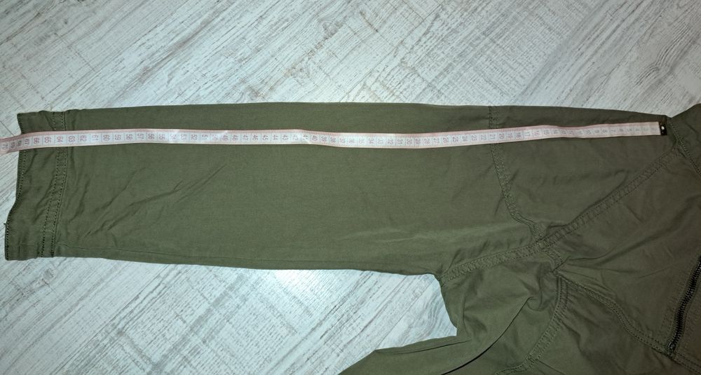 Bluza zielona ZARA r. S