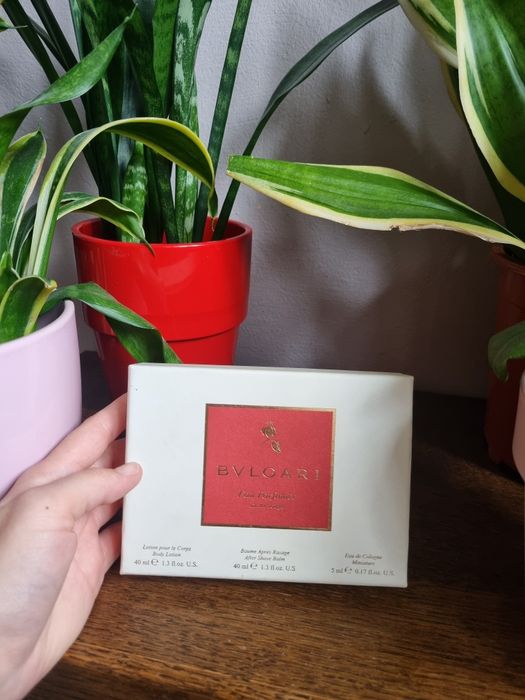 Bvlgari zestaw mini kosmetyków krem balsam perfumy
