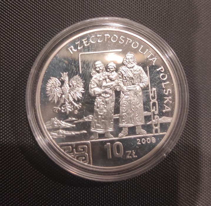 Moneta srebrna Bronisław Piłsudski kolekcjonerska NBP 10 zł