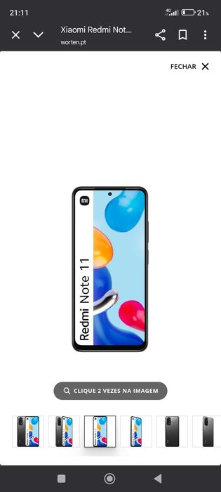 Redmi note 11 - 128GB (Negociável]