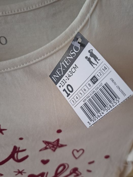 Camisola manga comprida inextenso 10