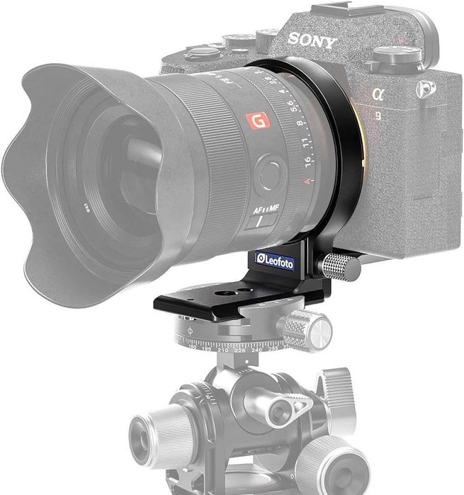 Colar de Rotação 360º Leofoto - 63mm - Compatibilidade com Sony (NOVO)