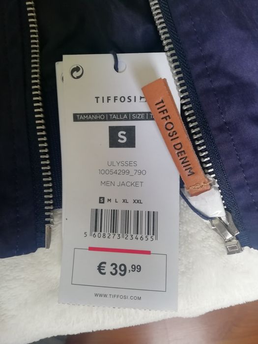 Casaco novo da tiffosi