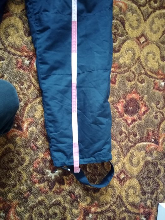 Утеплённые штаны на поддтяжках