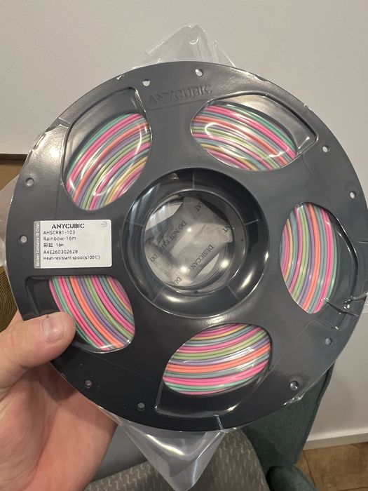 Filamento Tricolor Anycubic