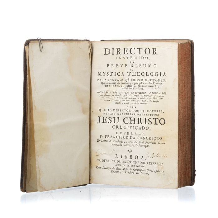 Livros - Conceição; Fr. Francisco da - Diretor instruido