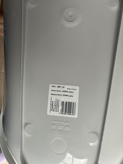 Wanienka 84 cm + stojak