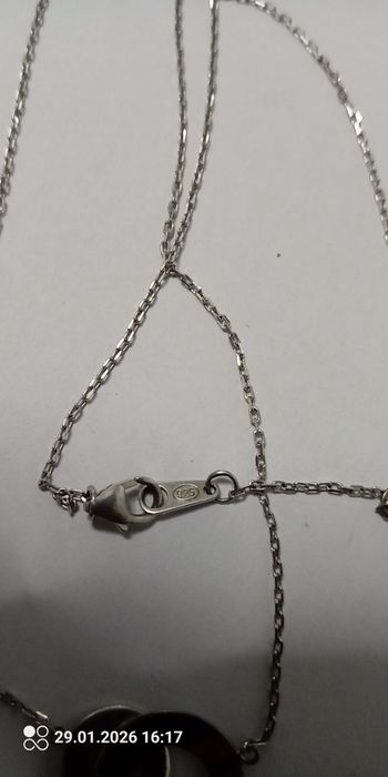 Srebro 925 łańcuszek/ wisiorek