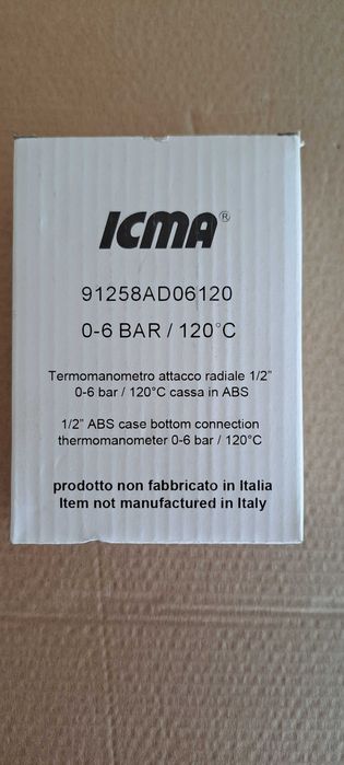 Termomanómetro ICMA