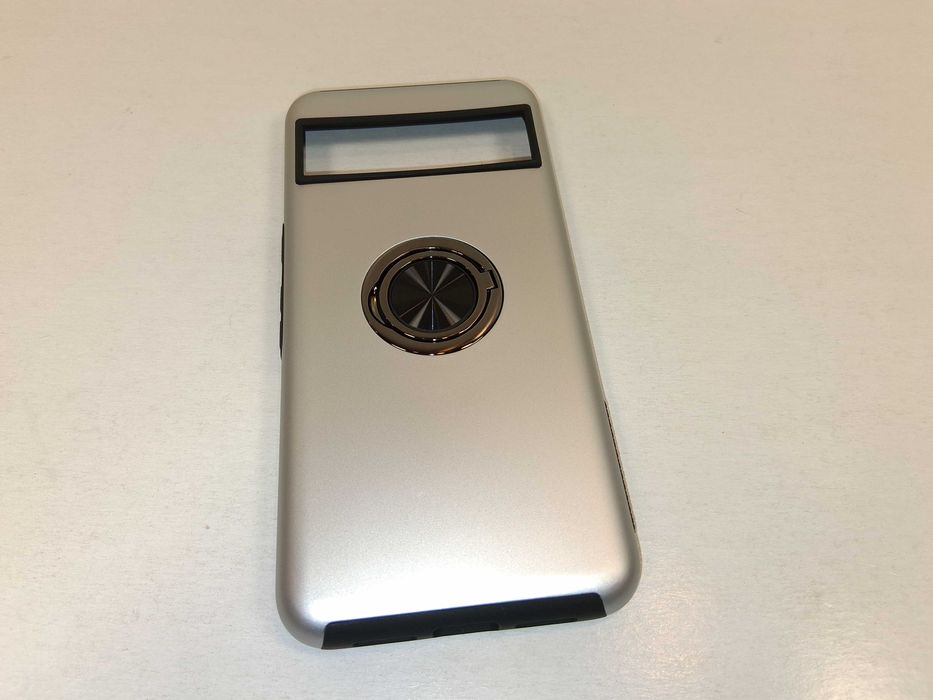 Z106 Etui Hülle AOUIA Google Pixel 8 Pro Srebrne Ring CasePancerneNowe