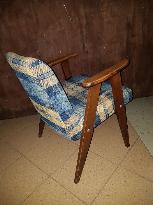 Fotel Chierowski 366 PRL 2szt. + wersalka