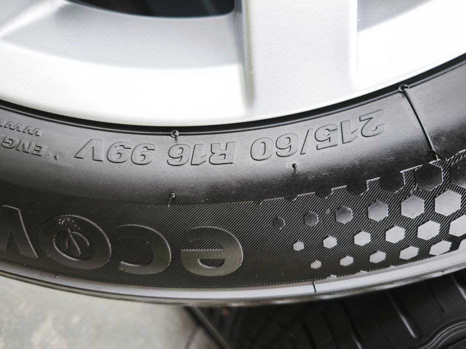 Oryginał VW 16" 5x112 T-Roc Q2 Passat Touran Ateca Karoq ŁADNE 7mm 23r