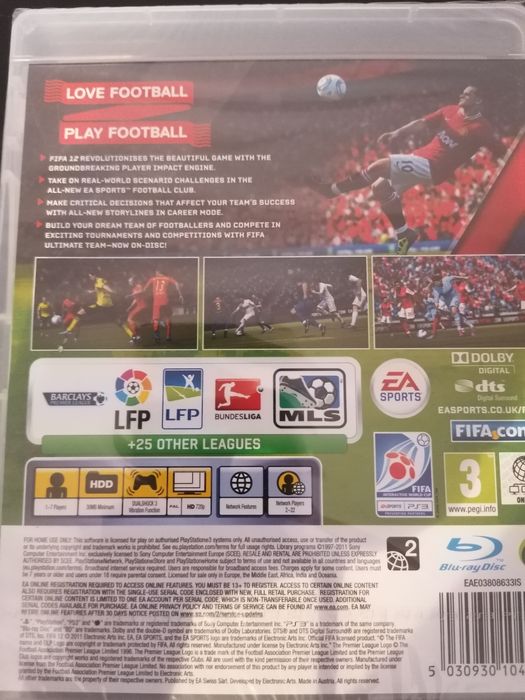 FIFA 12 PS3 (Selado Origem)