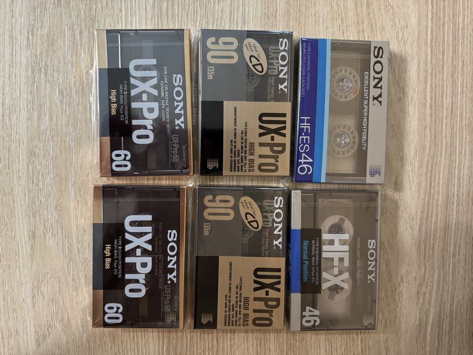Аудіокасети Sony