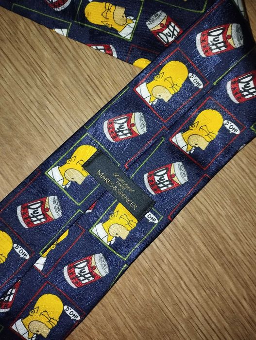 Краватка/ галстук Simpsons Homer Duff Necktie (Marks and Spencer)