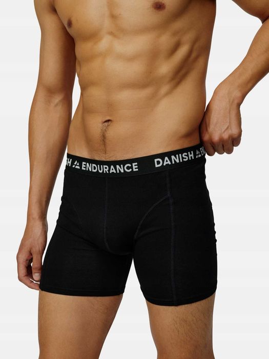 DANISH ENDURANCE Bokserki Męskie Bawełniane Premium 6-pak Rozm.  L