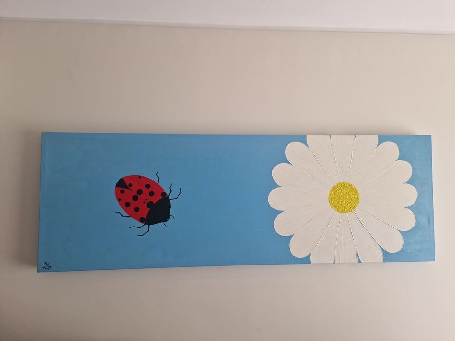 Tela decorativa (145 cm por 50 cm)