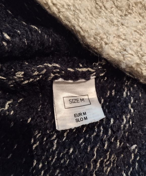 Sweter M  ciepły golf