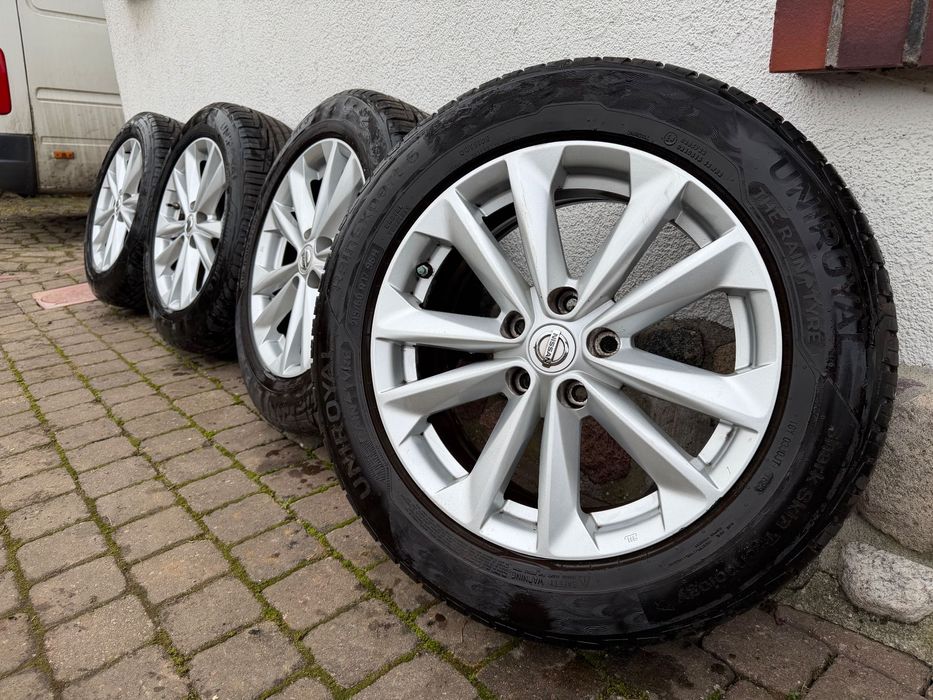 Koła felgi Nissan Qashqai Hyundai Kia 5x114,3 lato 215/60/17