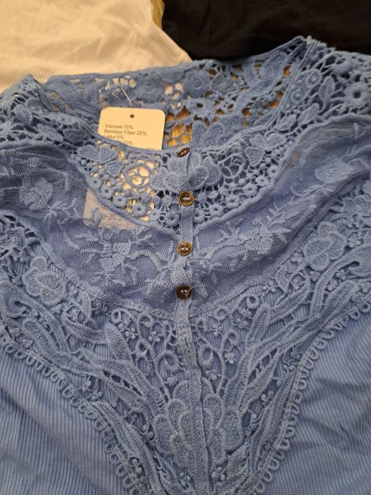 Top bluzka koronka sm bambus