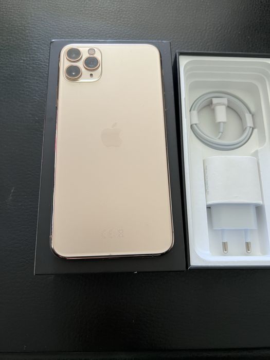 Cały Zestaw Iphone 11 Pro Max Gold 64GB Ładny Stan Polecam !!