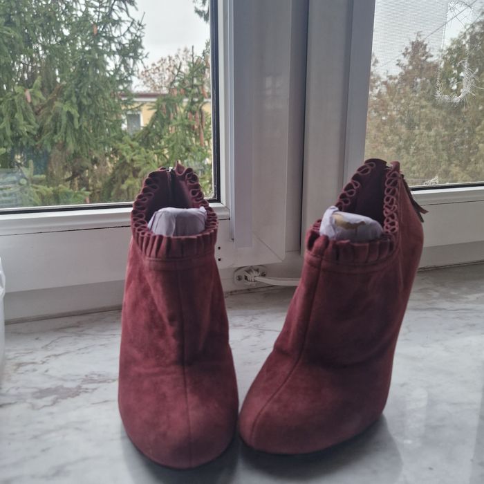 Botki ALDO r.40 w kolorze bordo