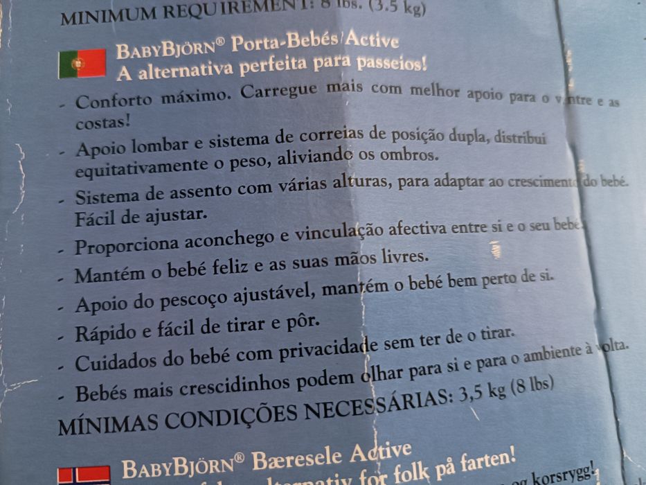 Marsúpio ( usado mas ainda muito funcional)