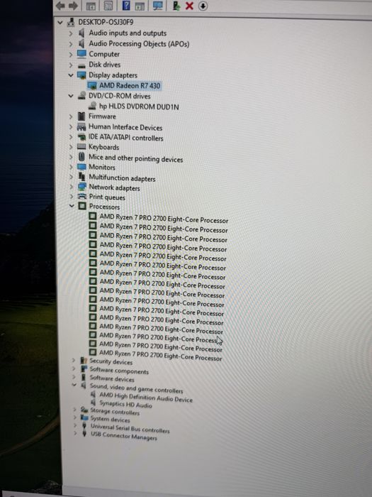 Desktop HP 32GB RAM