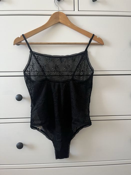 Body koronkowe czarne Oysho M