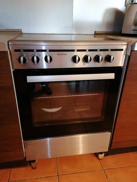 Fogão Telefac Vitro TFF6662XVTC Inox - ÚLTIMOS DIAS