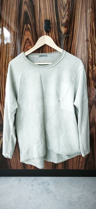 Bluzka oversize Unisono S/M srebrna nitka