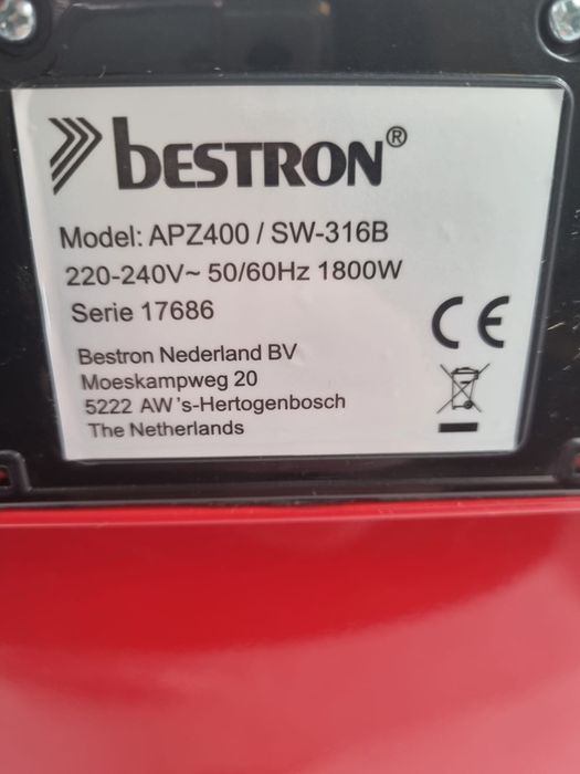 Bestron elektryczny piec do pizzy APZ400