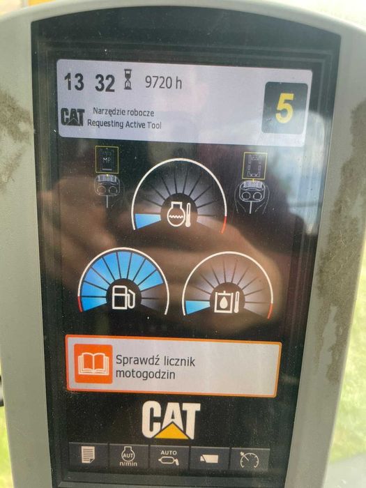 Koparka CAT M313 D ROTOTILT 2015 9720 mth
