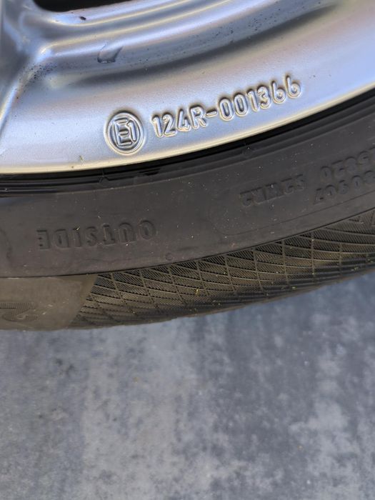 Felgi CMS C22 17 + opony Continental zimowe 225/55 r17