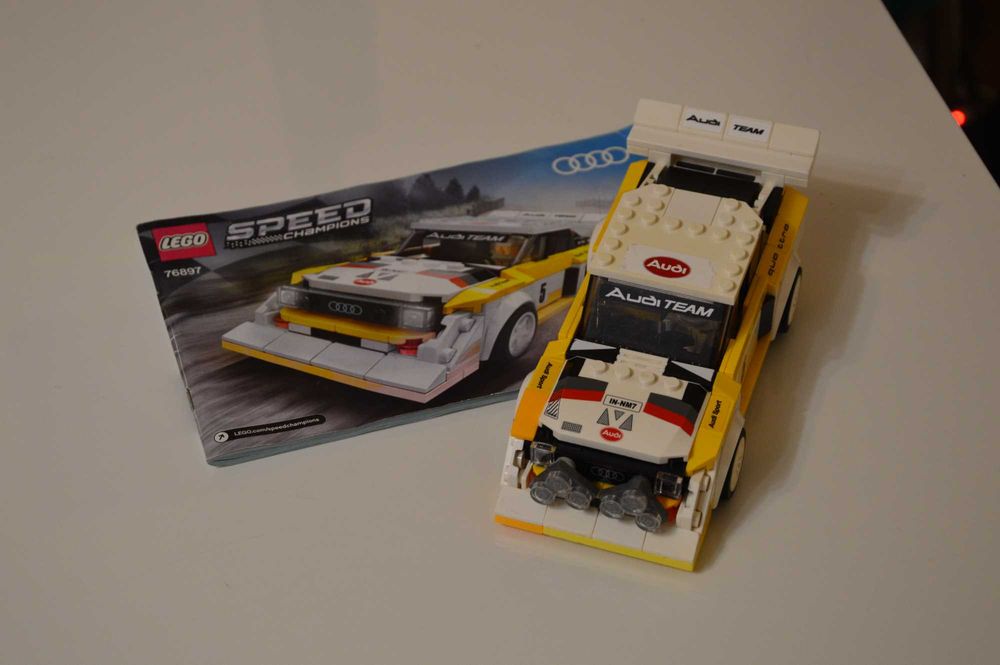 LEGO Speed Champions, klocki 1985 Audi Sport quattro S1, 76897