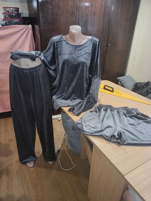 Спорт костюм з велюру 3-ка