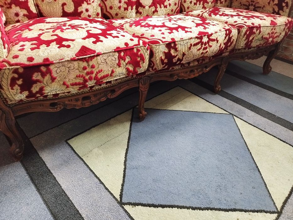 piękna sofa Barok 3 osobowa Antyk Vintage
