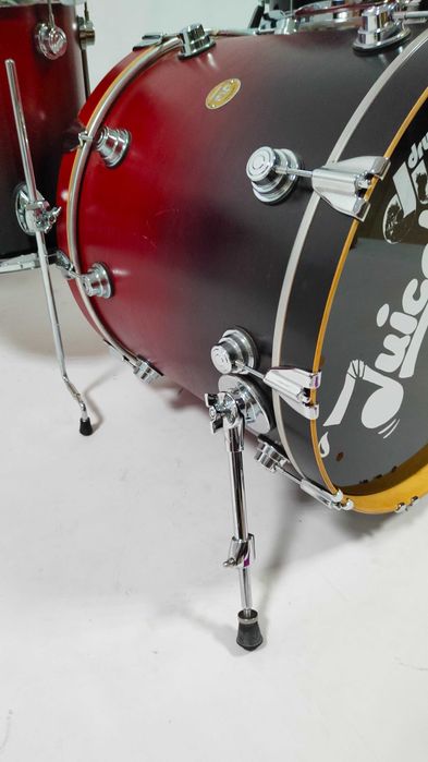 DW Collectors Satin Cherry Black Fade kolekcjonerski -22,12,14,16"
