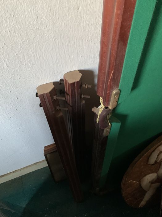 Mesa de Bilhar / Snooker Compacta com Pés Desmontáveis