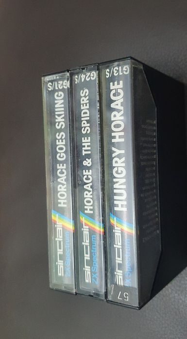 3 x Horace ZX Spectrum- Goes Skiing + The Spiders + Hungry